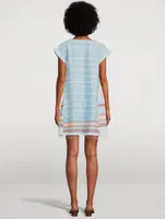 Doti Caftan Dress Striped Print