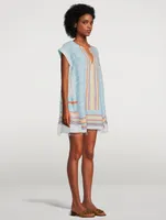 Doti Caftan Dress Striped Print