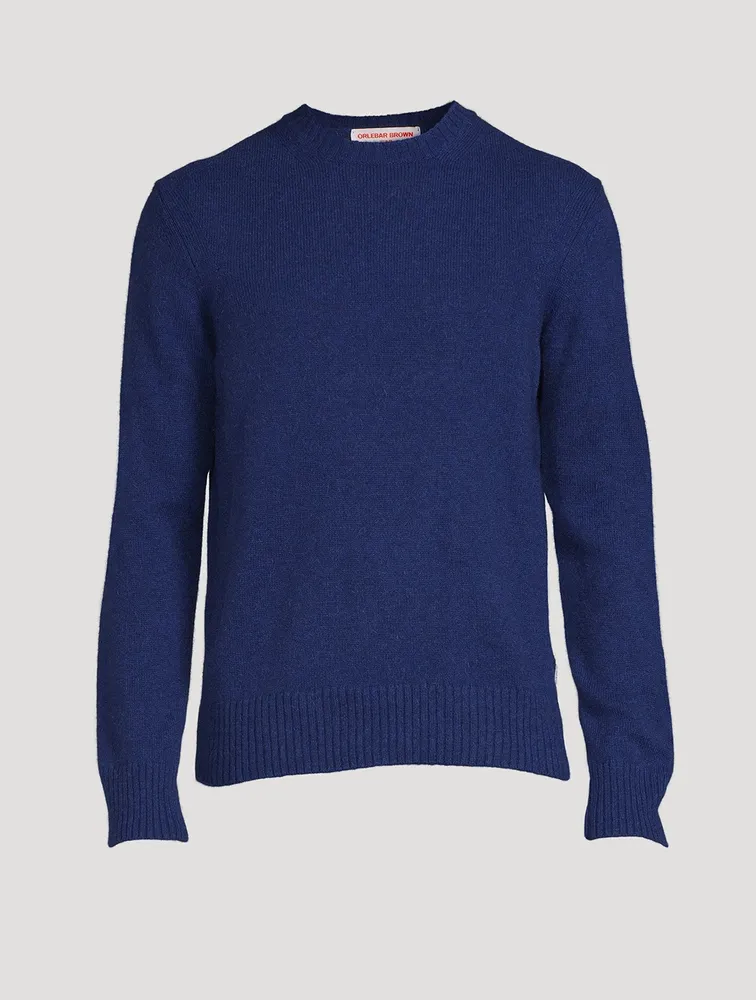 Lorca Alpaca-Blend Crewneck Sweater