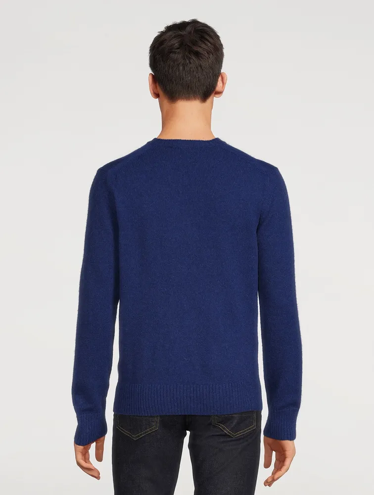 Lorca Alpaca-Blend Crewneck Sweater