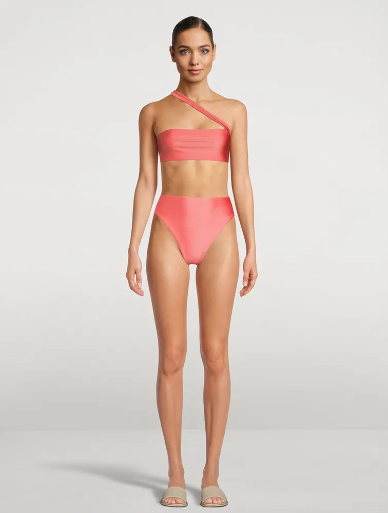 Incline High-Waisted Swim Bottoms