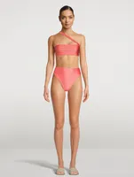 Incline High-Waisted Swim Bottoms