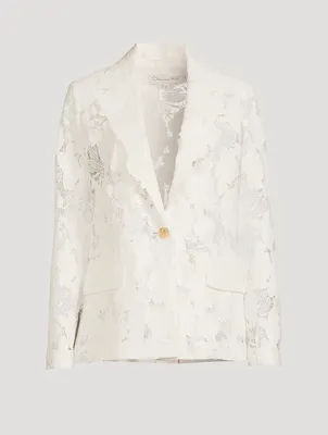 Magnolia Guipure Lace Blazer