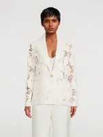 Magnolia Guipure Lace Blazer