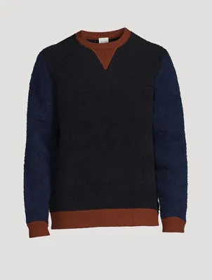 Boucle Wool-Blend Sweater