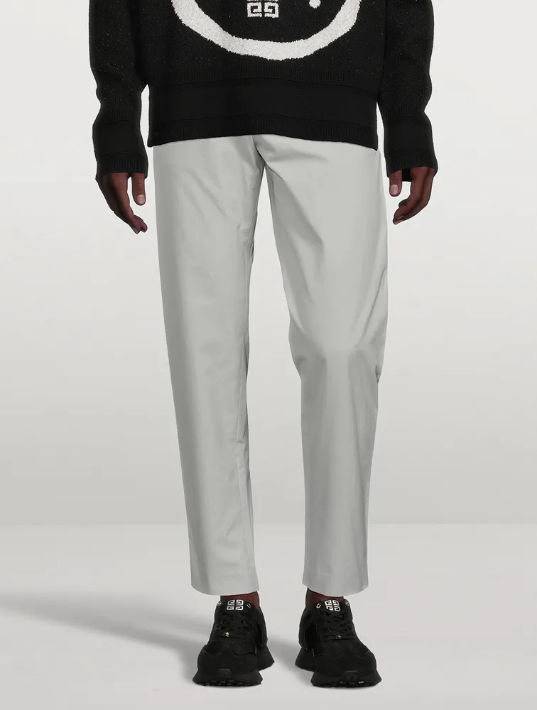 Cotton Tapered-Fit Chino Pants