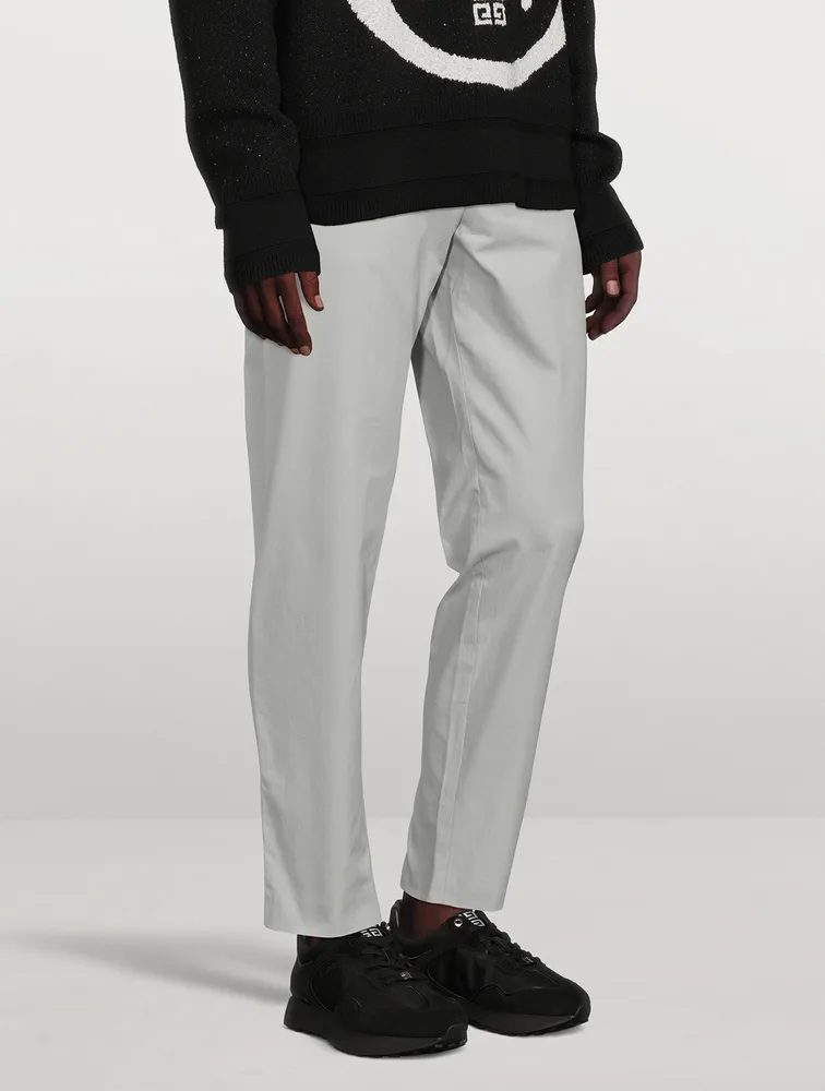 Cotton Tapered-Fit Chino Pants