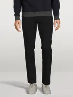 3D Wool-Blend Drawstring Pants
