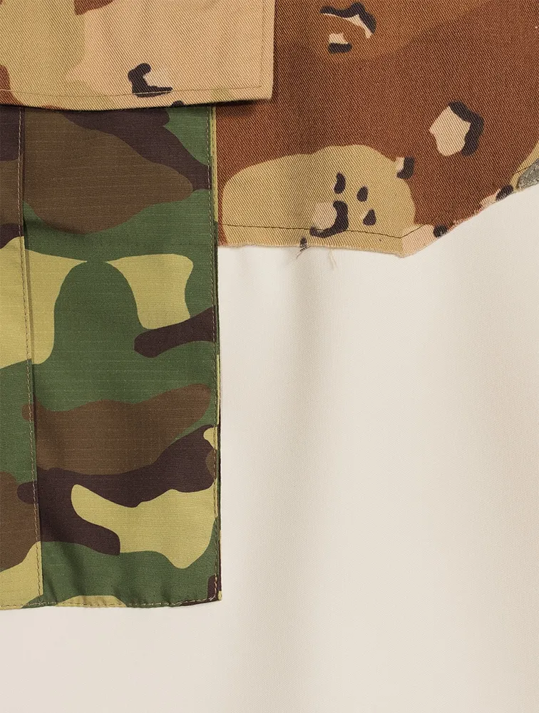 Patchwork Sweatshirt With DG Logo