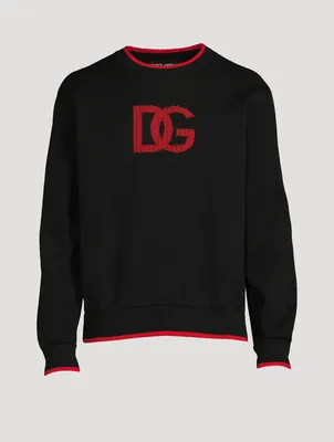 Jacquard Logo Sweater