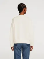 Ami De Cœur Cotton And Wool V-Neck Sweater