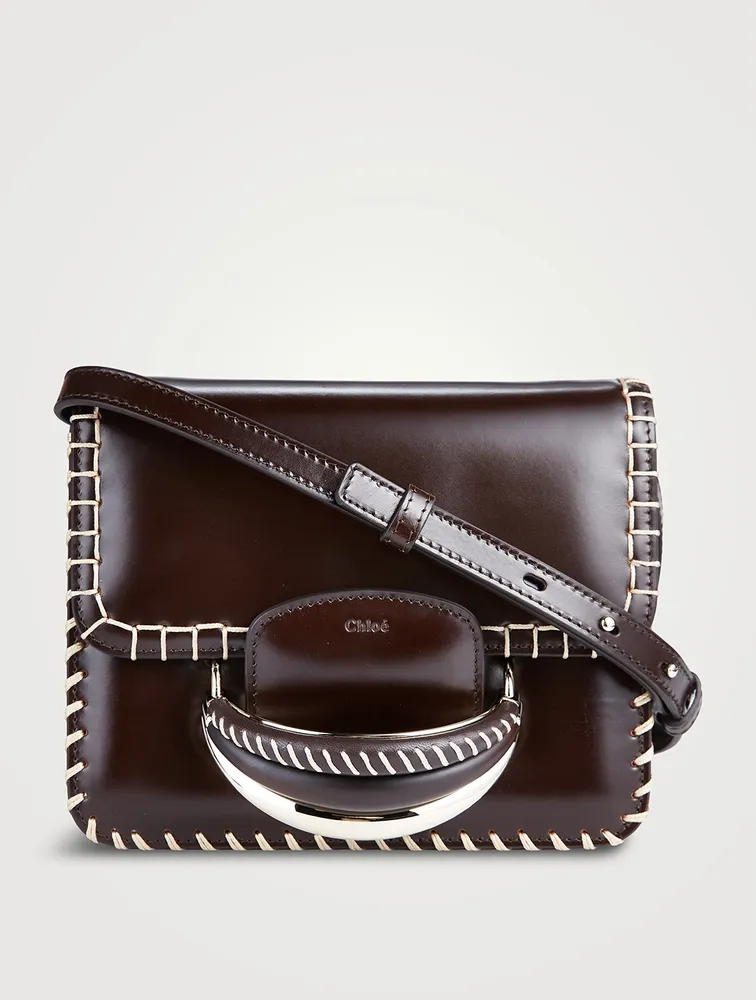 Kattie Leather Crossbody Bag