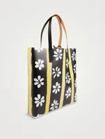 Shopper In Daisies Print