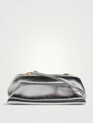 Dioni Metallic Vegan Leather Shoulder Bag