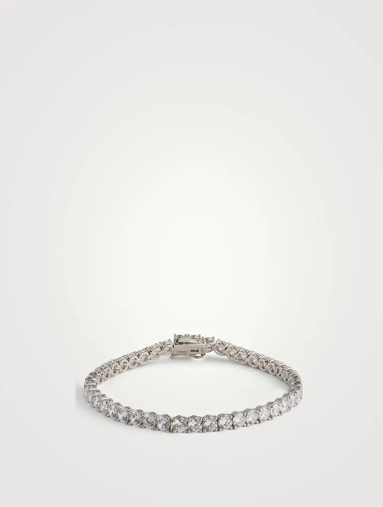 Hailey Round Prong Tennis Bracelet