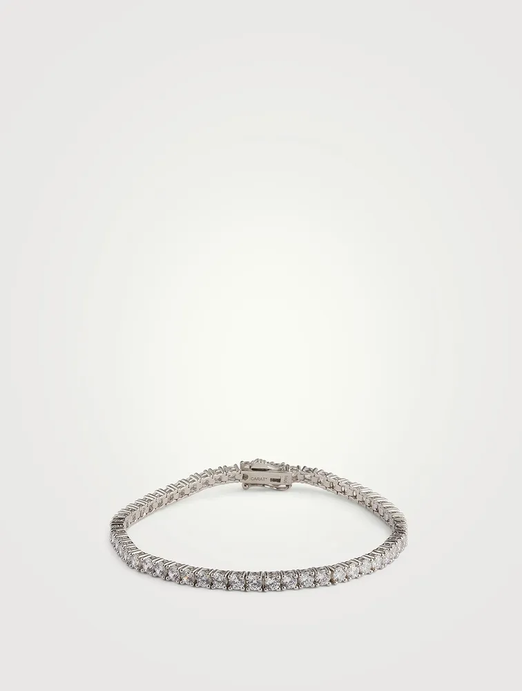 Vianne Round Prong Tennis Bracelet