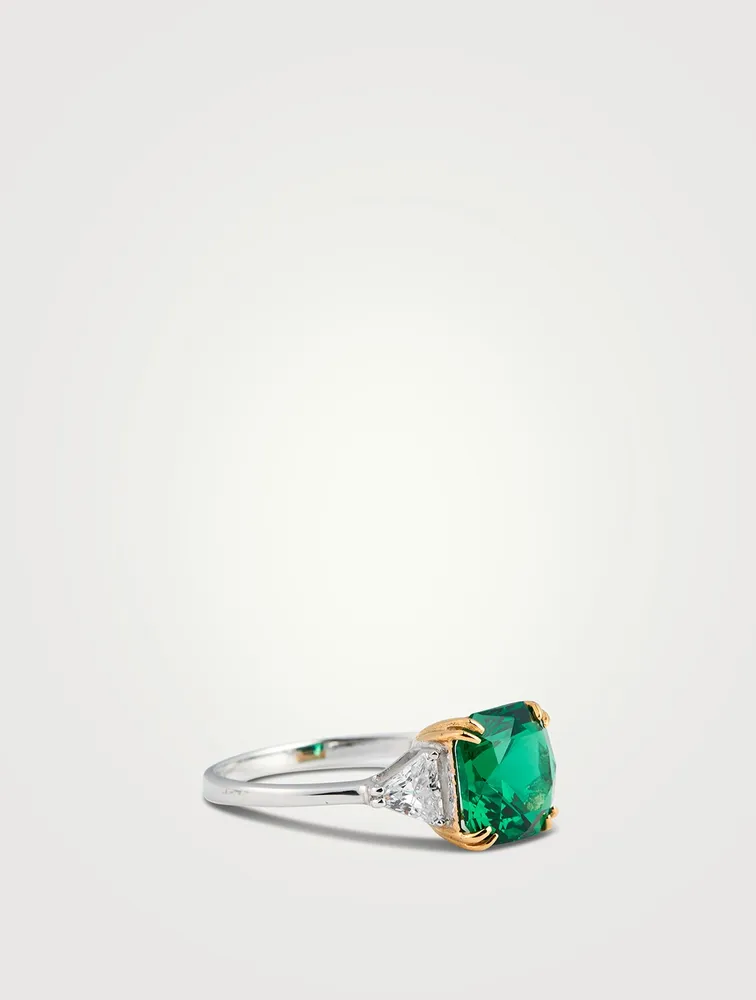 Leyton Flanders Emerald Ring