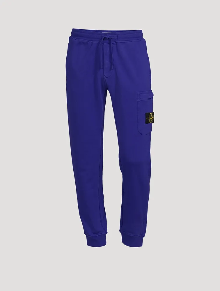 Garment-Dyed Cotton Fleece Jogger Pants