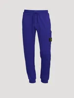 Garment-Dyed Cotton Fleece Jogger Pants