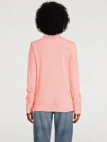 Tranquility Cashmere Polo Cardigan