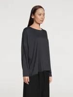 Cotton Long-Sleeve T-Shirt