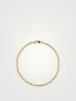 14K Gold Plated Box Chain Anklet