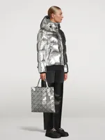 Evie Metallic Oversized Down Puffer Jacket