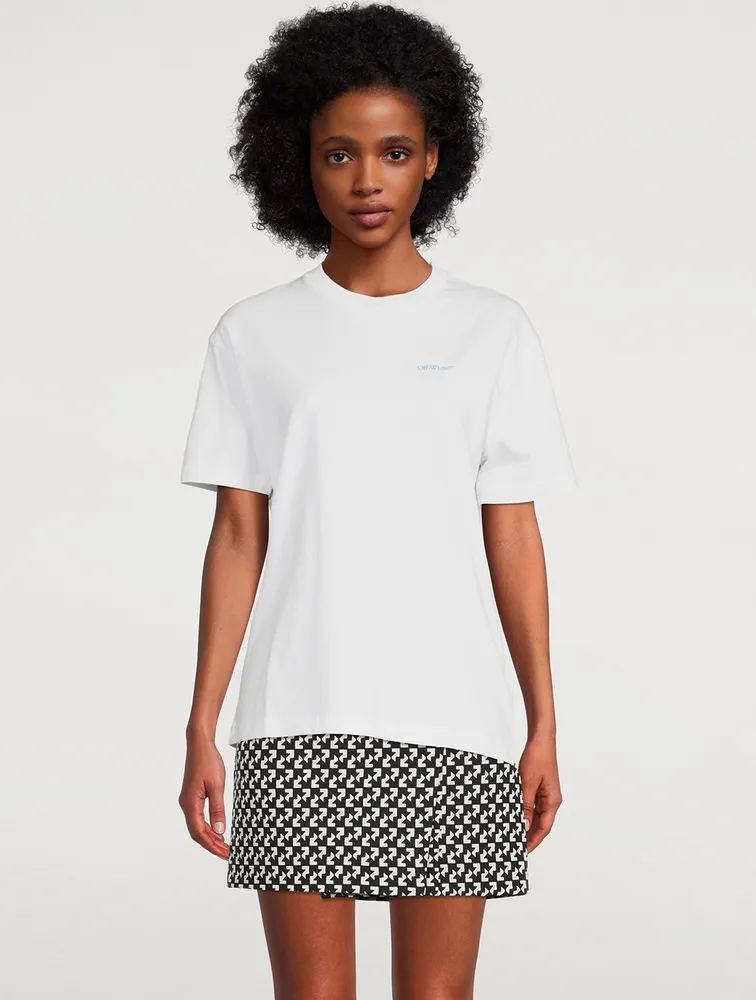 Blurred Arrows Gradient T-Shirt