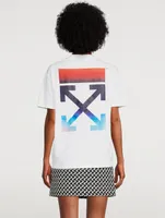 Blurred Arrows Gradient T-Shirt