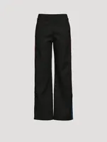 Monogram Stripe Track Pants