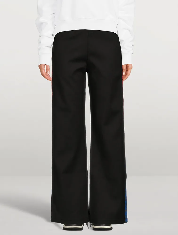 Monogram Stripe Track Pants