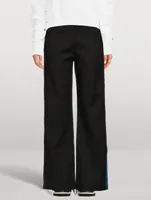 Monogram Stripe Track Pants