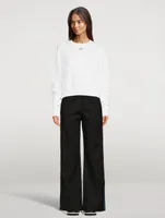 Monogram Stripe Track Pants