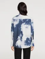 Shirt Blue Sky Print