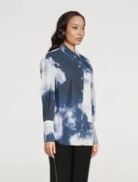 Shirt Blue Sky Print