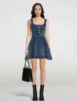 Denim Pinafore Dress