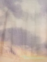 Wool And Silk Cardigan Daybreak Print