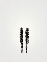 Long Pierce-Through Drip Earrings