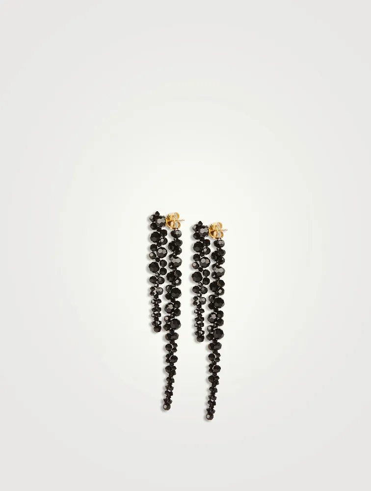 Long Pierce-Through Drip Earrings