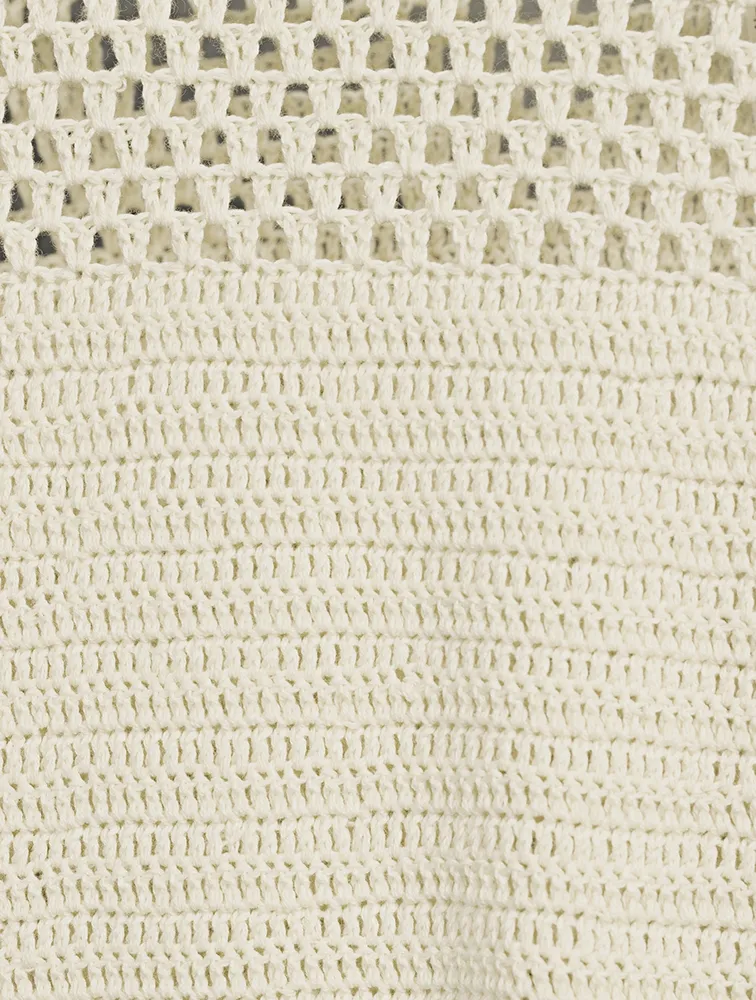 Nauta Crochet Midi Dress