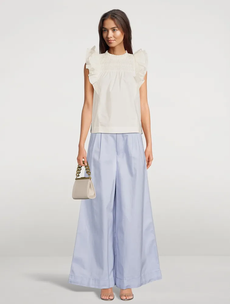 Georgina Cotton Twill Pants