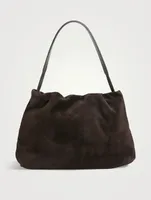 Bourse Suede Shoulder Bag