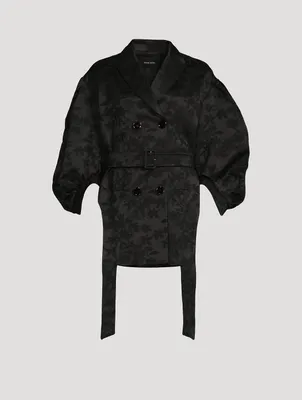 Signature Sleeve Brocade Jacket