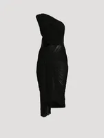 Asymmetric Jersey Dress