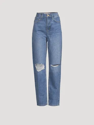 Josephine Skriver x Triarchy Relaxed-Fit Distressed Jeans