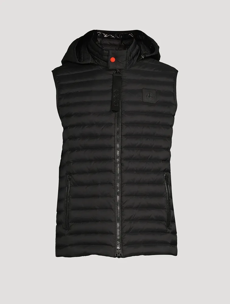 Riggin Down Vest With Hood