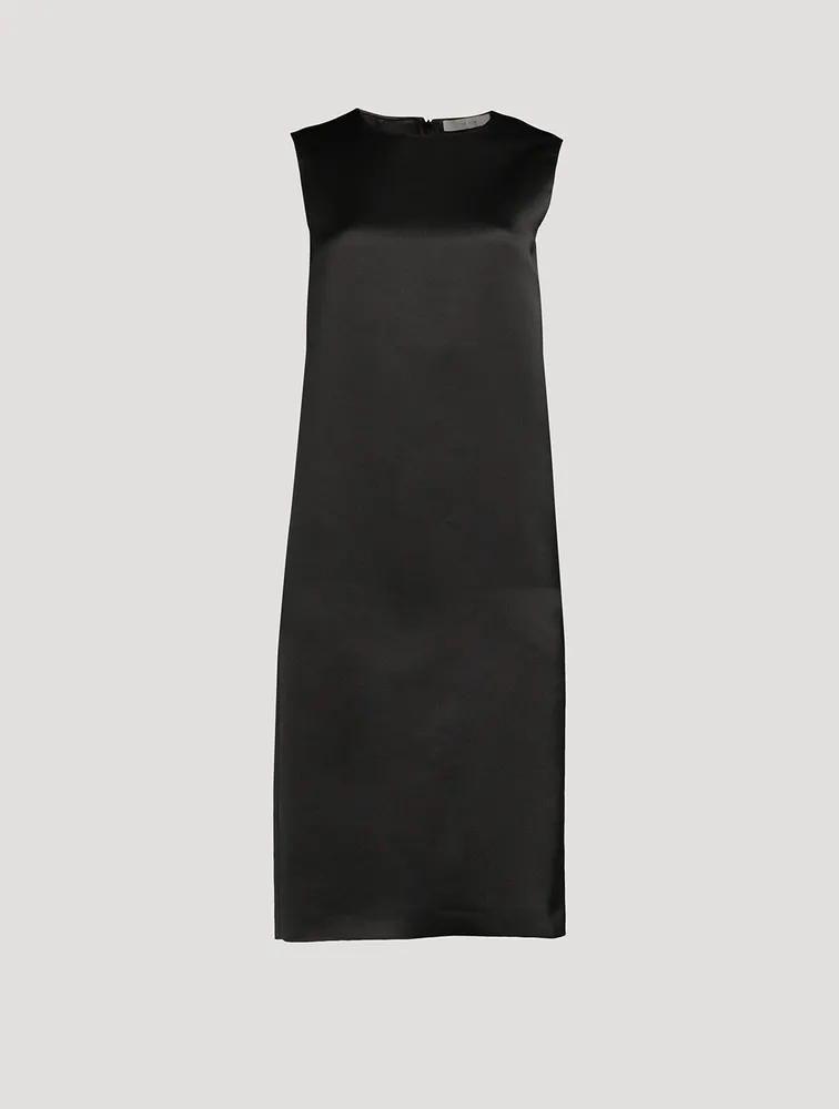 Mirna Silk Midi Shift Dress