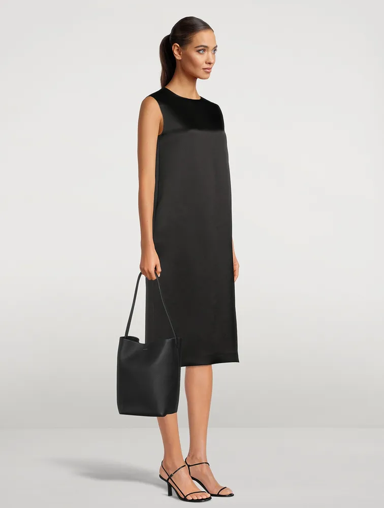 Mirna Silk Midi Shift Dress