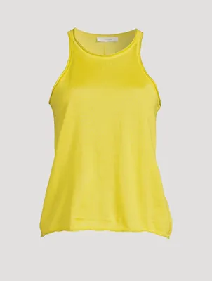 Urmia Cashmere And Silk Knit Tank Top