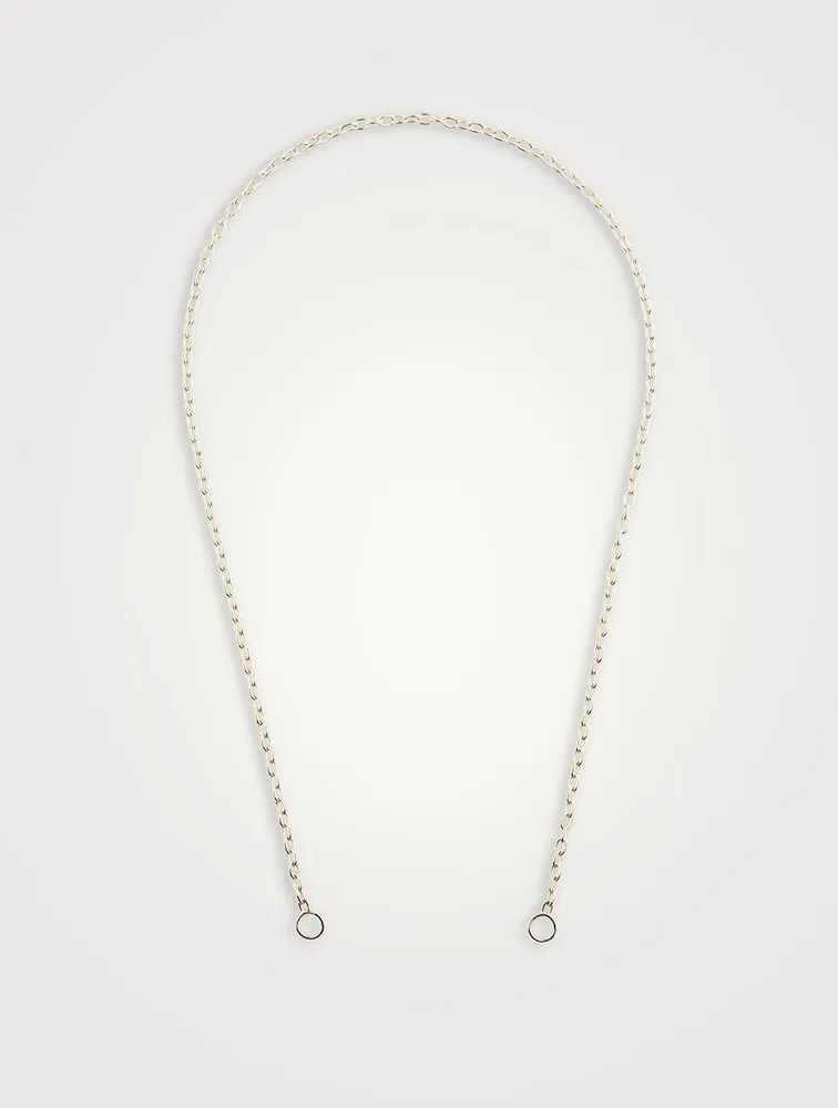 18-Inch 14K Gold Pulley Chain